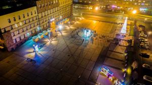 Ruda Śląska nocą