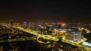 Katowice nocą