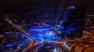 Katowice scena sylwestrowa 